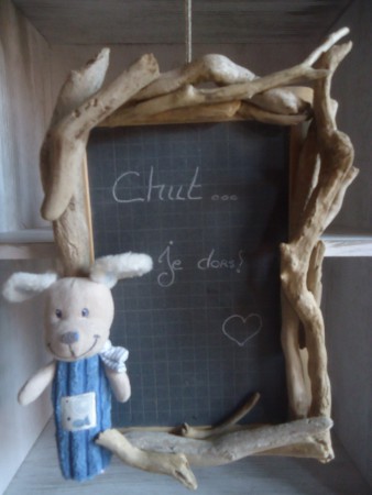 Ardoise cadeau naissance garçon