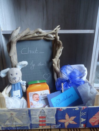 Coffret cadeau naissance garçon
